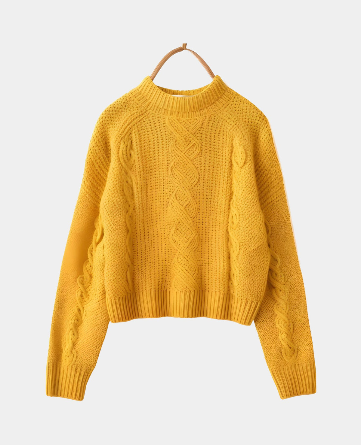 Women’s Solid Oversized Cable Knit Sweater