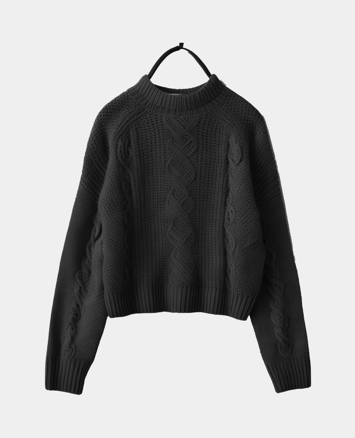 Women’s Solid Oversized Cable Knit Sweater